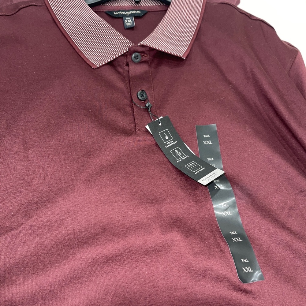 LAST ONE Banana Republic Men's Polo Organic Cotton